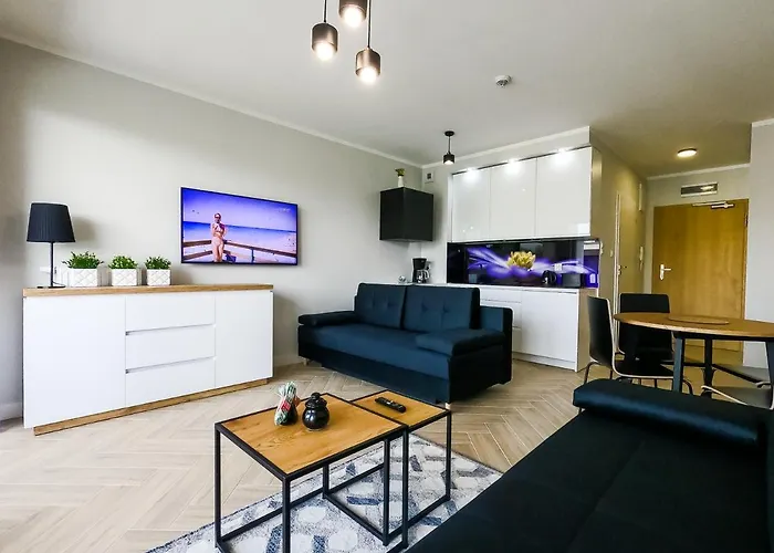 Apartament Baltic Style - Free Swimming Pool, Saunas & Fitness - Kasprowicza 20