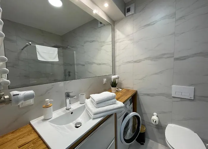 Apartament Baltic Style - Free Swimming Pool, Saunas & Fitness - Kasprowicza 20 Kołobrzeg