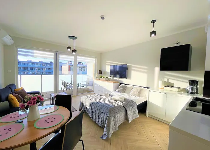 Baltic Style - Free Swimming Pool, Saunas & Fitness - Kasprowicza 20 * Kołobrzeg