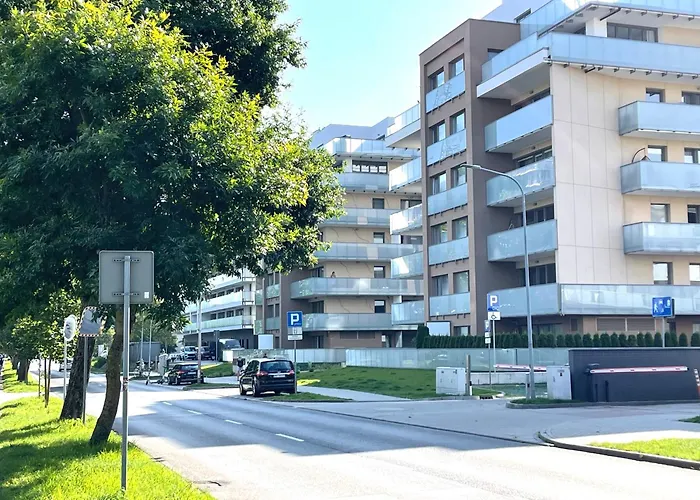 Baltic Style - Free Swimming Pool, Saunas & Fitness - Kasprowicza 20 Apartament