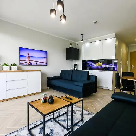 Apartament Baltic Style With Free Pool, Saunas & Fitness - Kasprowicza 20