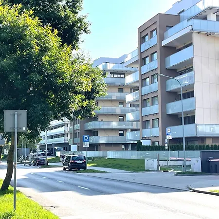 Baltic Style - Free Swimming Pool, Saunas & Fitness - Kasprowicza 20 Appartement